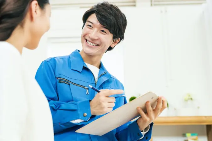 出張・見積り無料のイメージ